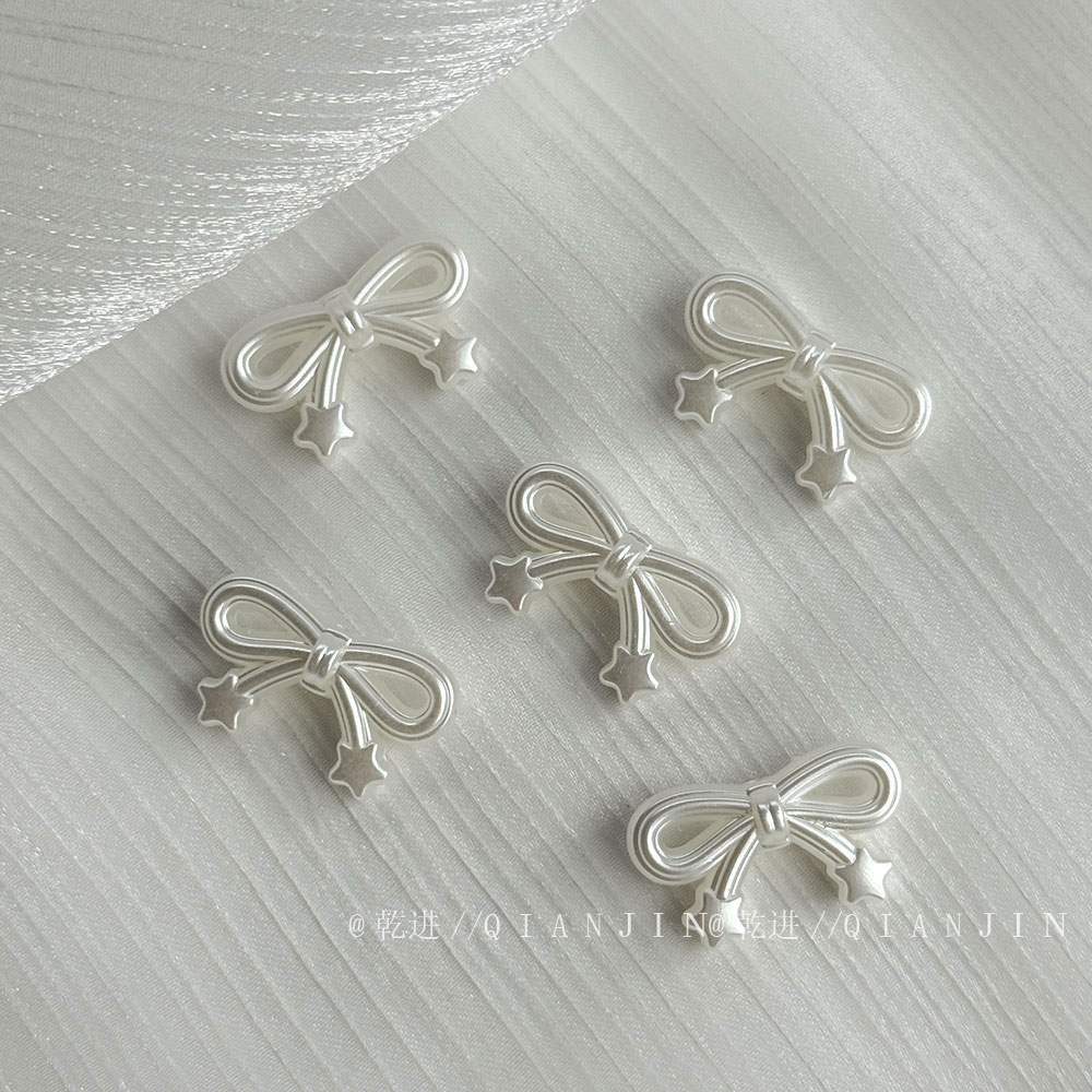 Star-shaped bowknot beads