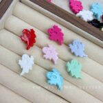 Solid Color Acrylic Beads Cute little ghost for Halloween beads