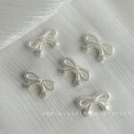 Imitation Pearl Beads Star-shaped bowknot beads