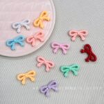 Solid Color Acrylic Beads Star bowknot beads