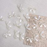 Imitation Pearl Beads bow bead