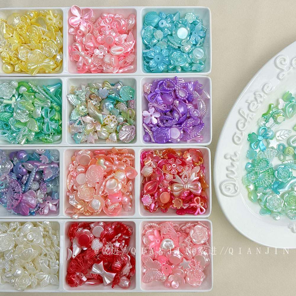 Mixed Pack Beads Baroque pearl two-tone mixed bag