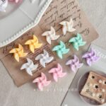 Solid Color Acrylic Beads windmill bead