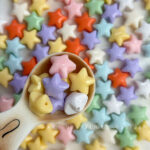 Solid Color Acrylic Beads star beads-572