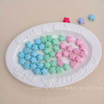 Solid Color Acrylic Beads star beads