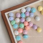 Solid Color Acrylic Beads rich beads