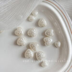 Imitation Pearl Beads heeart beads