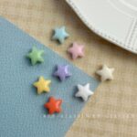 Solid Color Acrylic Beads star beads-572