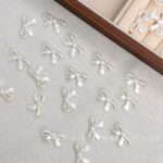 Imitation Pearl Beads bow bead