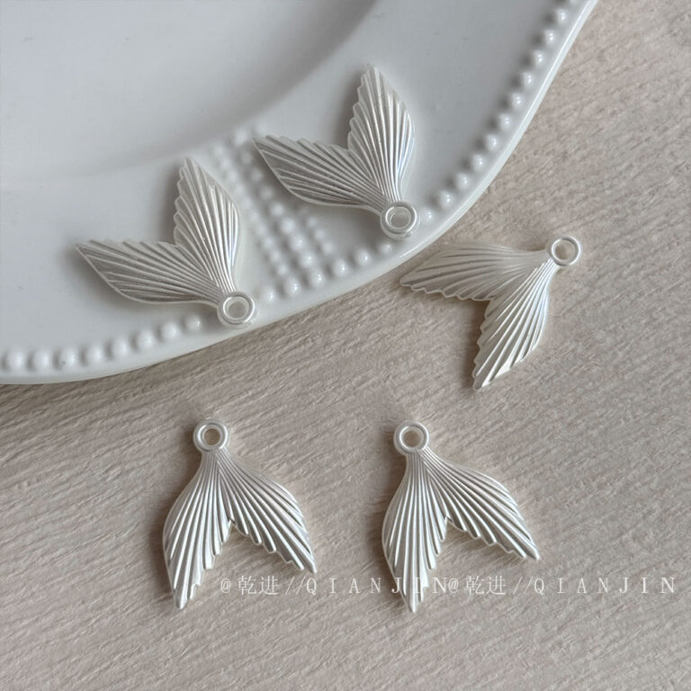 Imitation Pearl Beads Hanging fish tail beads