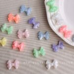 Two-Tone Beads Luminous bowknot beads