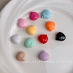 Solid Color Acrylic Beads Tomato beads