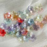Flower & Leaf Shaped Charms flower beads