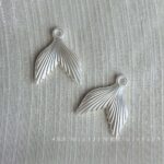 Imitation Pearl Beads Hanging fish tail beads