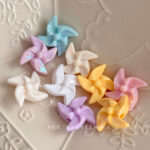 Solid Color Acrylic Beads windmill bead