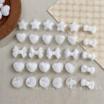 Two-Tone Beads double white beads