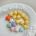 Solid Color Acrylic Beads star beads-572