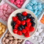 Solid Color Acrylic Beads Tomato beads