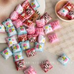 Printed bead Printed pillow with beads