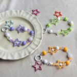 Solid Color Acrylic Beads star beads-671