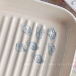 Flower & Leaf Shaped Charms Transparent leaf beads