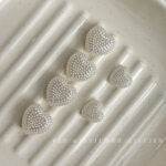 Imitation Pearl Beads heart beads