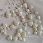 Imitation Pearl Beads heeart beads