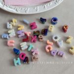 High-Quality UV Beads UV letter beads-668