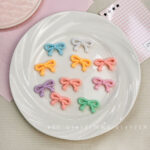 Solid Color Acrylic Beads Star bowknot beads