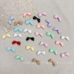 Solid Color Acrylic Beads bow bead