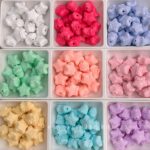Solid Color Acrylic Beads star beads