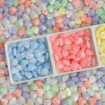 Two-Tone Beads Luminous diamond heart bead