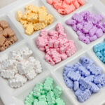 Solid Color Acrylic Beads cheese sticks beads