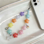 Two-Tone Beads transparent bicolor star-599