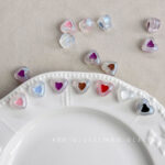 Transparent Acrylic Beads Luminous Heart bead