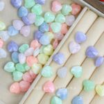Two-Tone Beads Luminous diamond heart bead