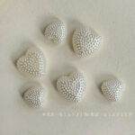 Imitation Pearl Beads heart beads