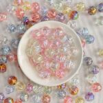 High-Quality UV Beads transparent pumpkin bead