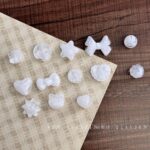 Two-Tone Beads double white beads