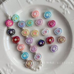 Solid Color Acrylic Beads apple