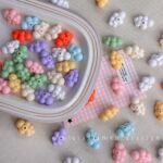 Solid Color Acrylic Beads cloud bead