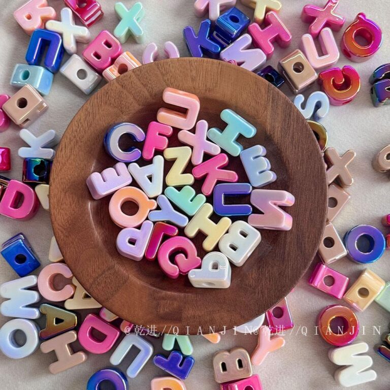 High-Quality UV Beads UV letter beads-668