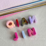 High-Quality UV Beads UV letter beads-668