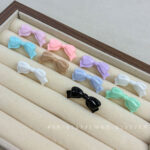 Solid Color Acrylic Beads bow bead