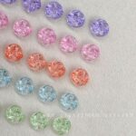 Transparent Acrylic Beads spiral bead