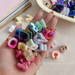 High-Quality UV Beads UV letter beads-668