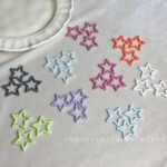 Solid Color Acrylic Beads star beads-671
