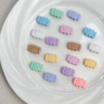 Solid Color Acrylic Beads cheese sticks beads