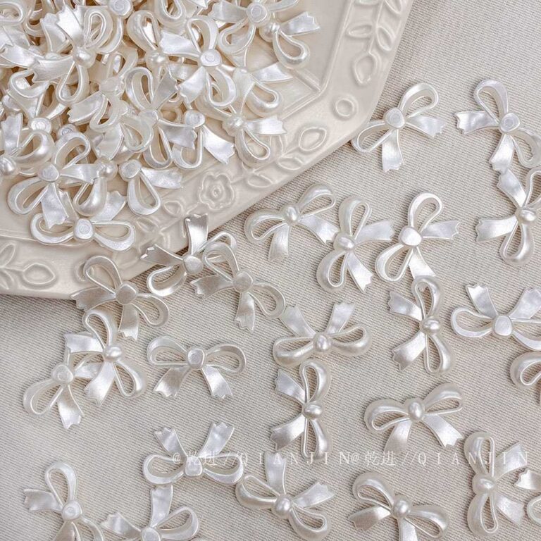 Imitation Pearl Beads bow bead