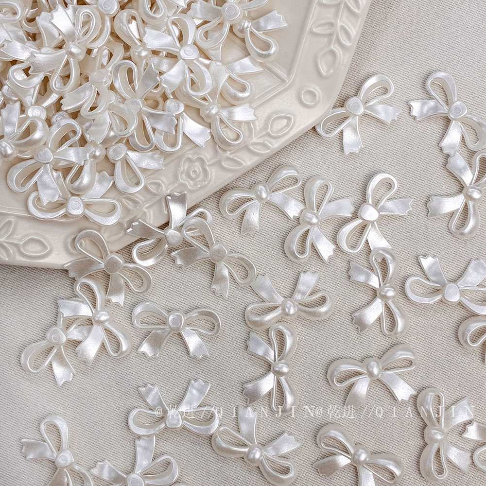 Imitation Pearl Beads bow bead